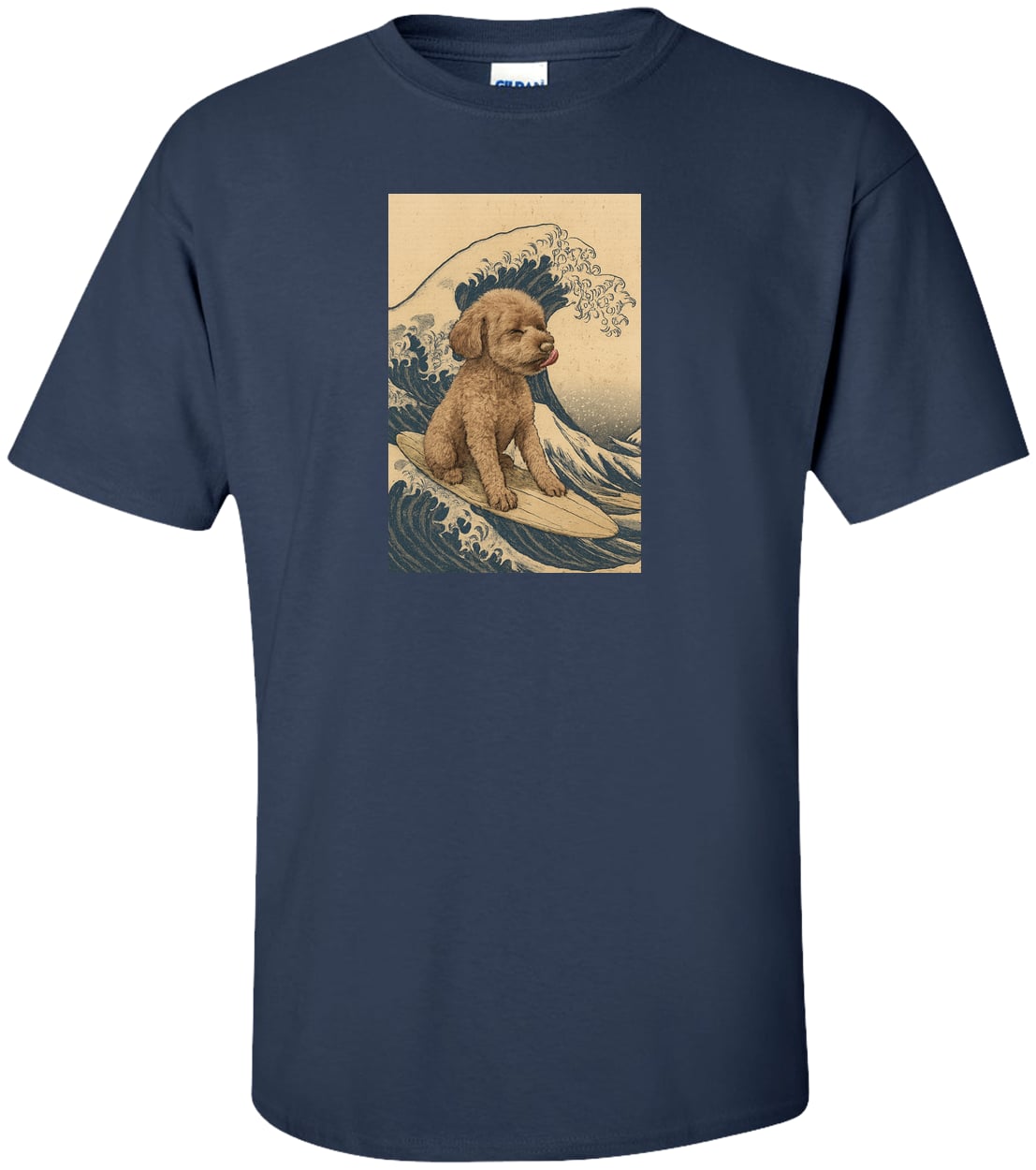 G200T Gildan Mens Tall Ultra Cotton Tee - Navy