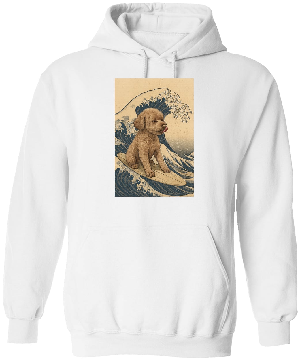 G185 Gildan Pullover Hoodie - White