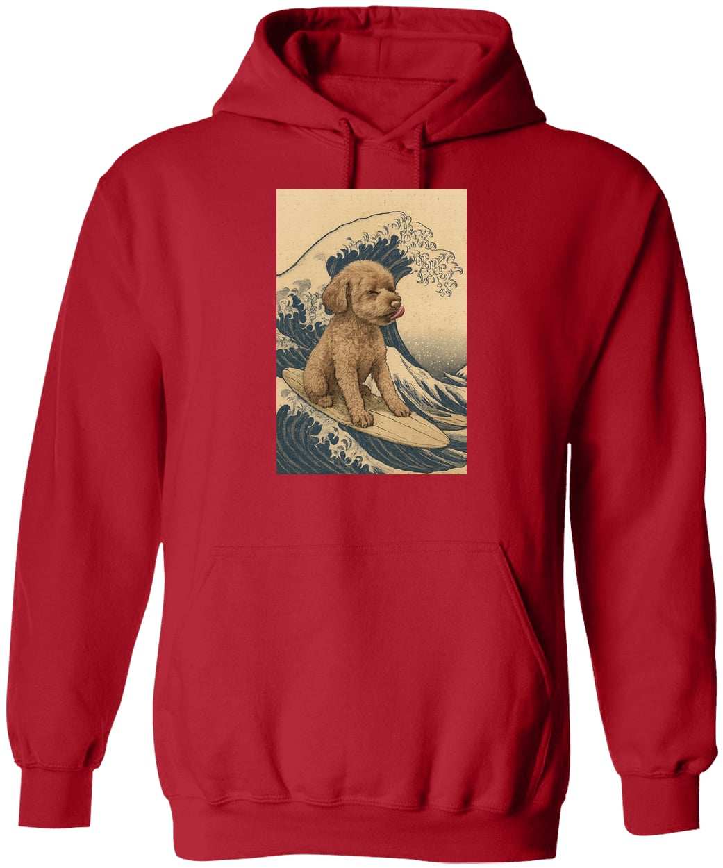 G185 Gildan Pullover Hoodie - Red
