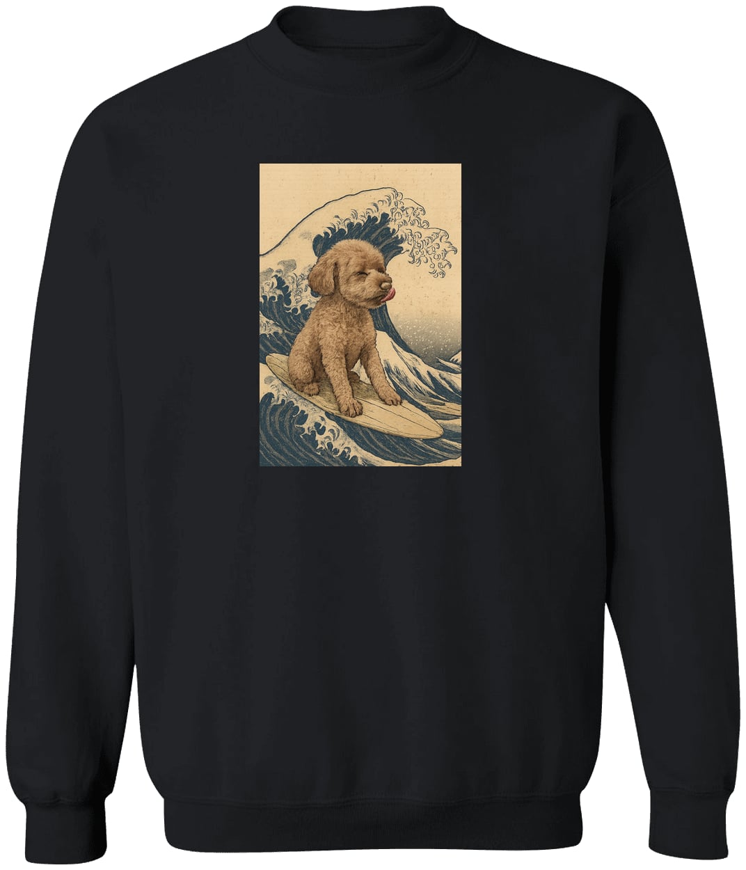 G180 Gildan Crewneck Pullover Sweatshirt - Black