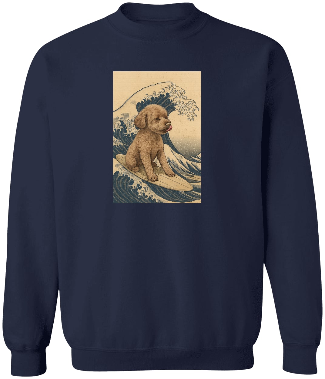 G180 Gildan Crewneck Pullover Sweatshirt - Navy