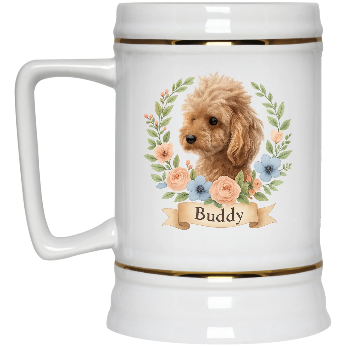 22217 Beer Stein 22oz. Design Preview