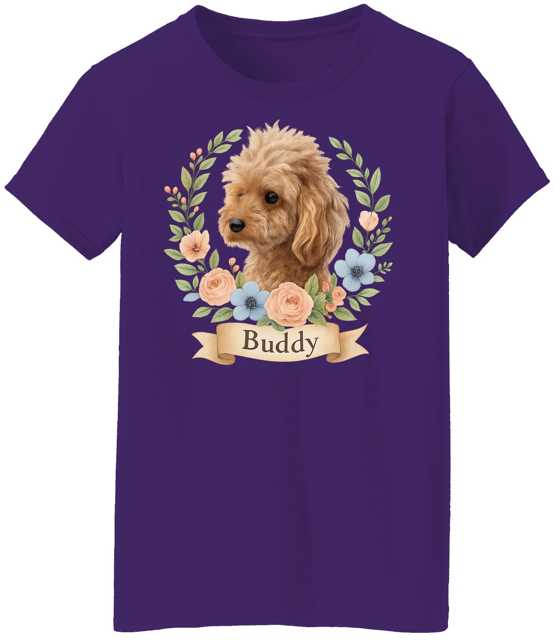 G500L Ladies' 5.3 oz. T-Shirt - Purple