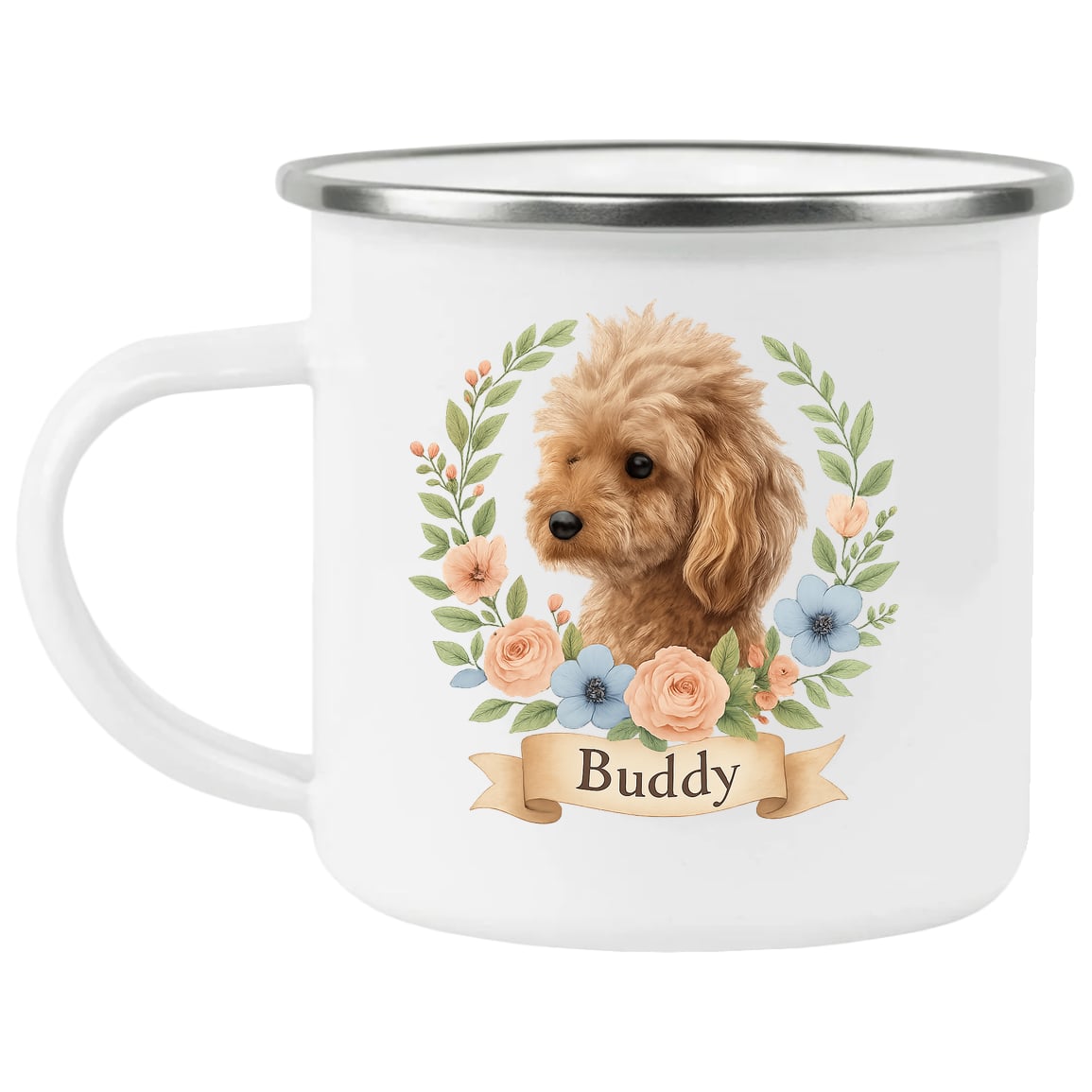 21271 Enamel Camping Mug Design Preview