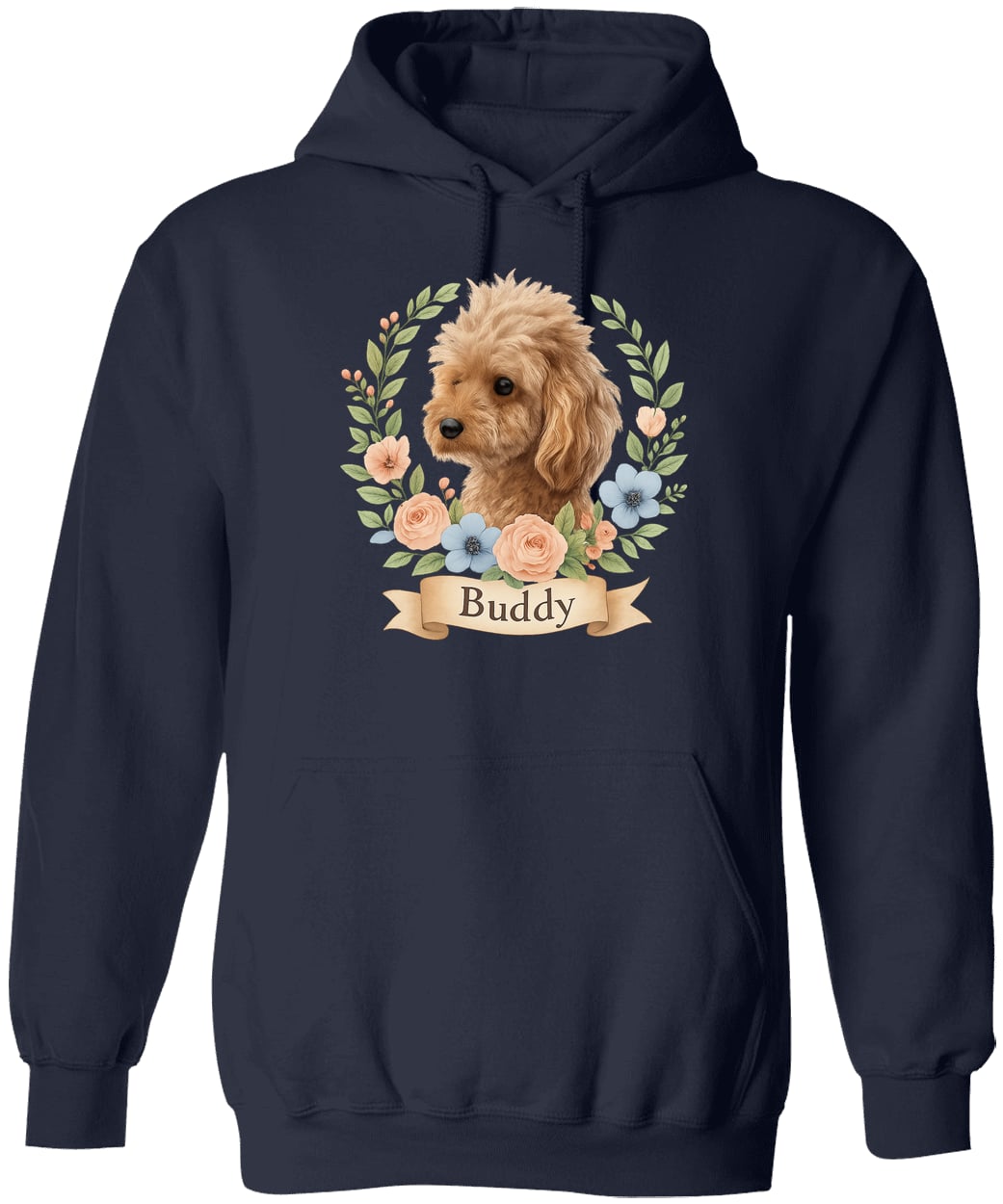 G185 Gildan Pullover Hoodie - Navy