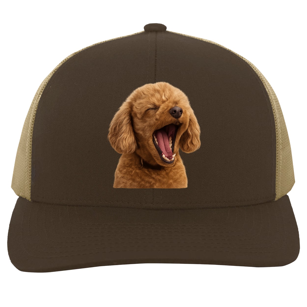 104C Trucker Snap Back - Brown/Khaki