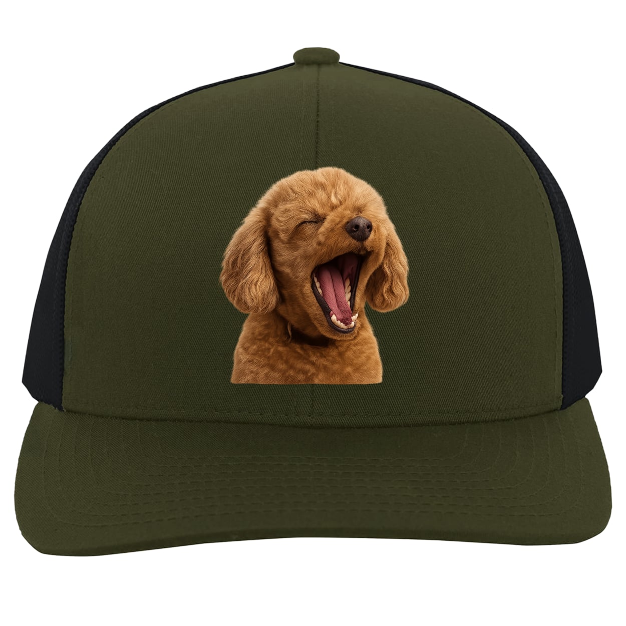 104C Trucker Snap Back - Moss/Charcoal