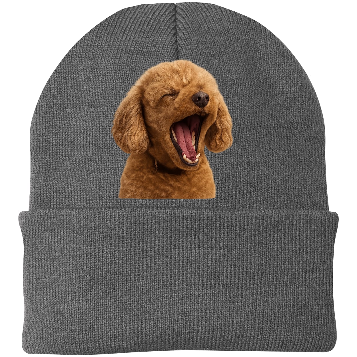 CP90 Port & Company Knit Beanie - Athletic Oxford