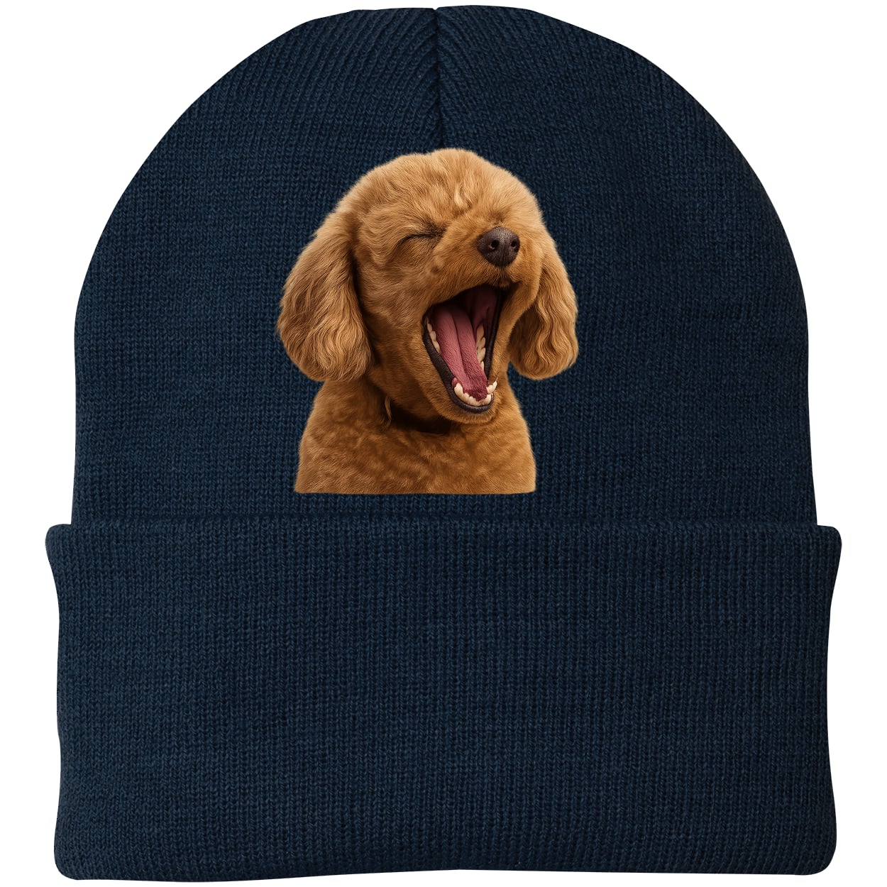 CP90 Port & Company Knit Beanie - Navy