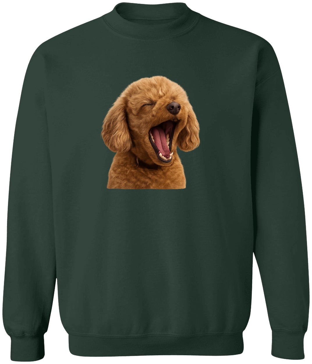 G180 Gildan Crewneck Pullover Sweatshirt - Forest Green