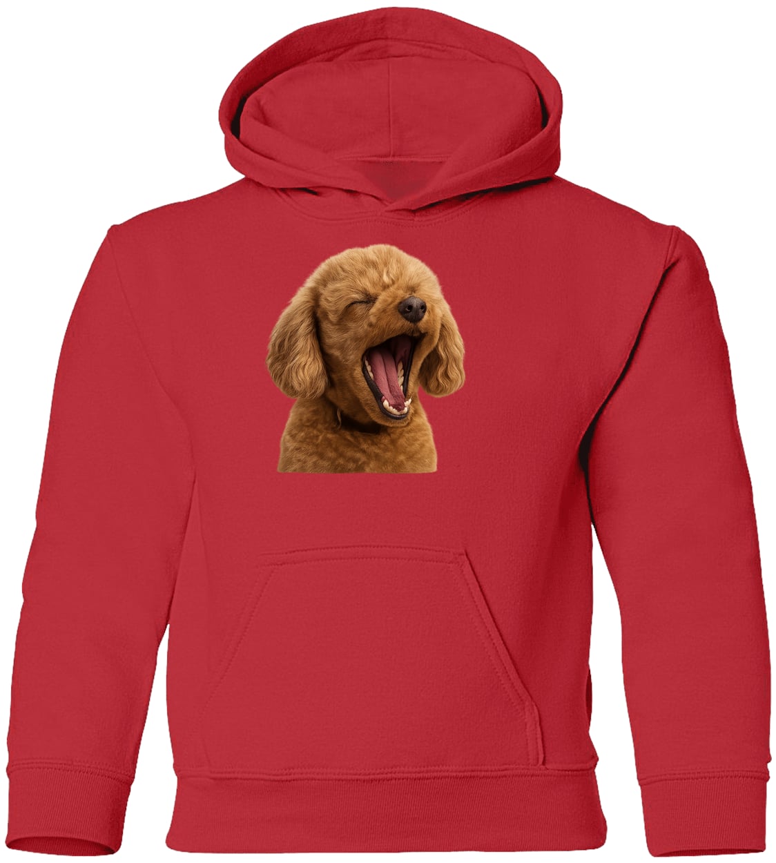 G185B Gildan Youth Pullover Hoodie - Red