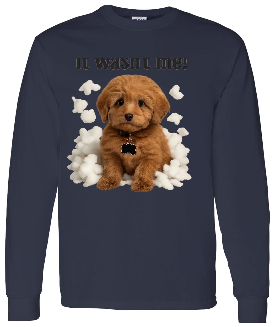G540 LS T-Shirt 5.3 oz. - Navy