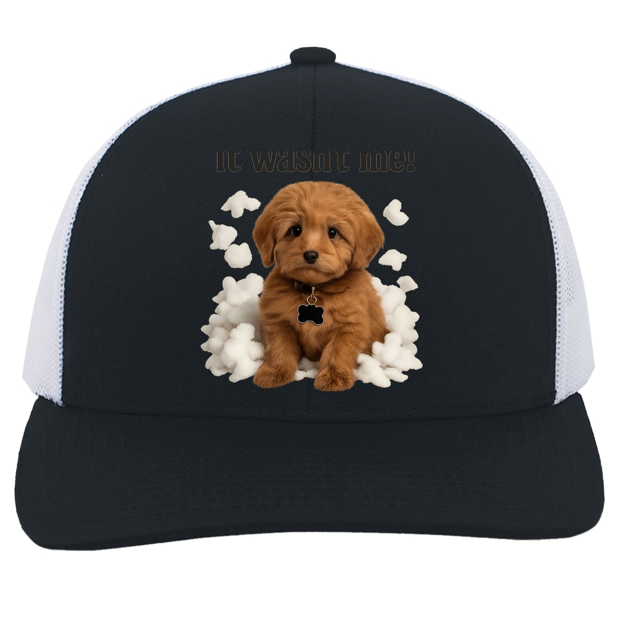 104C Trucker Snap Back - Navy/White