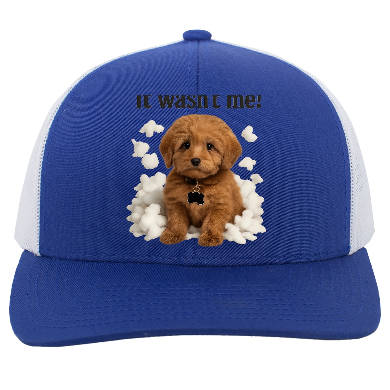 104C Trucker Snap Back - Royal/White