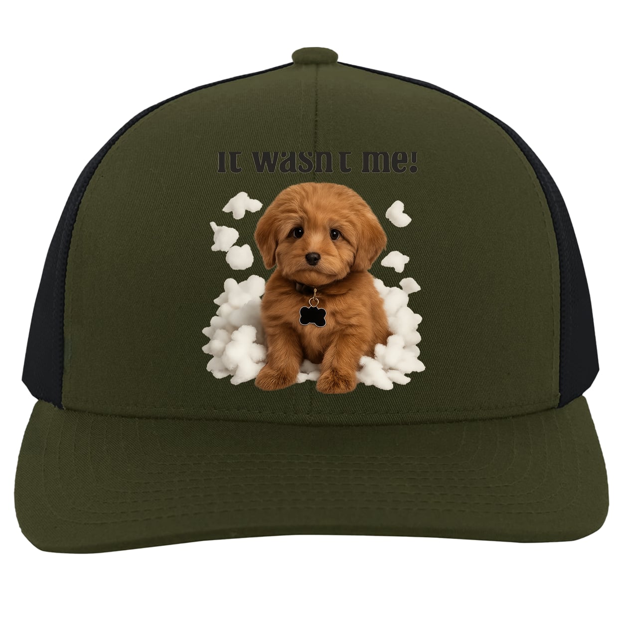 104C Trucker Snap Back - Moss/Charcoal