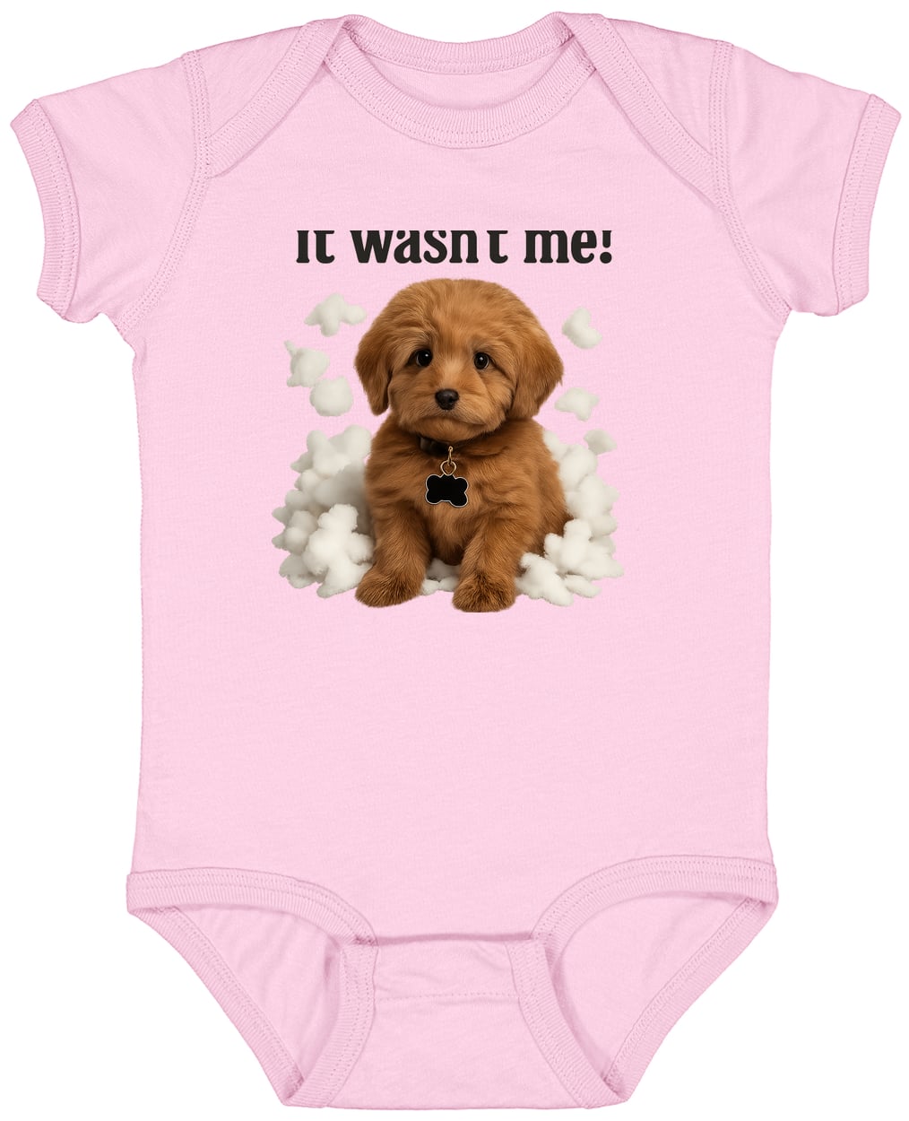 4424 Infant Fine Jersey Bodysuit - Pink