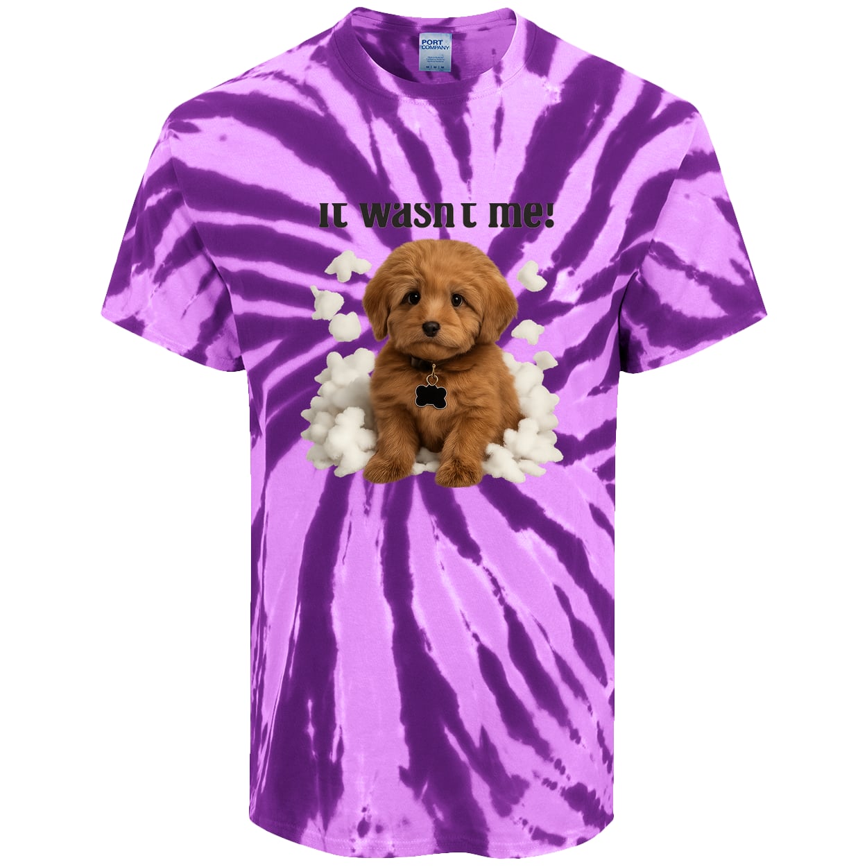 PC147 Port & Company Tie-Dye Tee - Purple