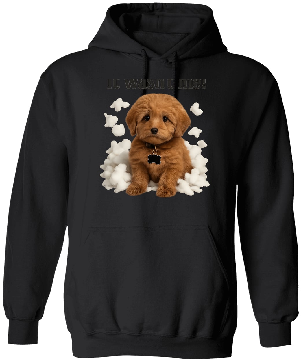 G185 Gildan Pullover Hoodie - Black