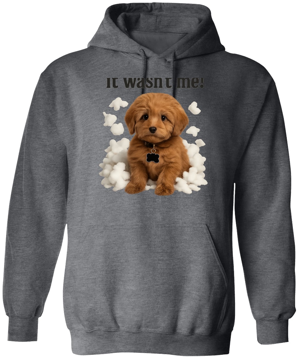 G185 Gildan Pullover Hoodie - Dark Heather