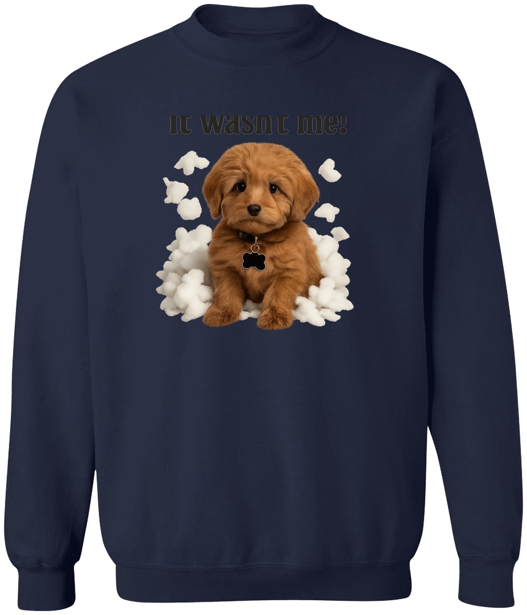 G180 Gildan Crewneck Pullover Sweatshirt - Navy