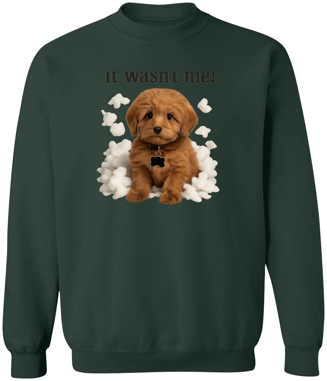 G180 Gildan Crewneck Pullover Sweatshirt - Forest Green
