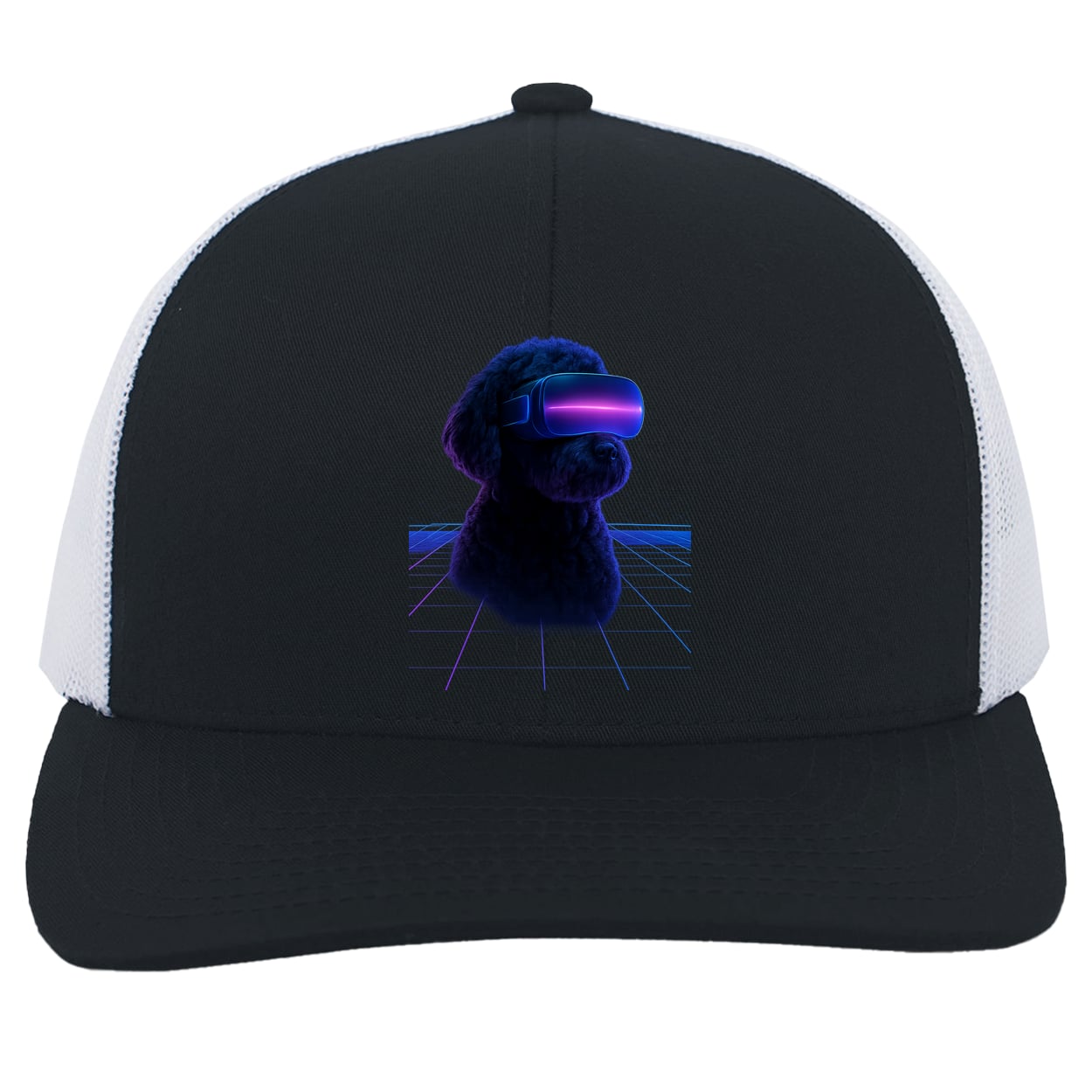 104C Trucker Snap Back - Navy/White