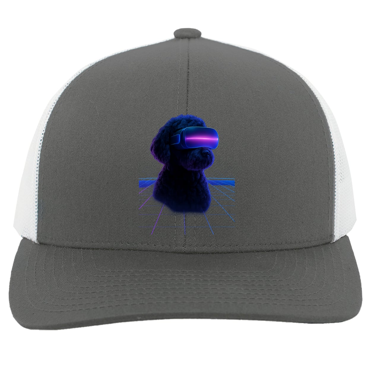 104C Trucker Snap Back - Graphite/White