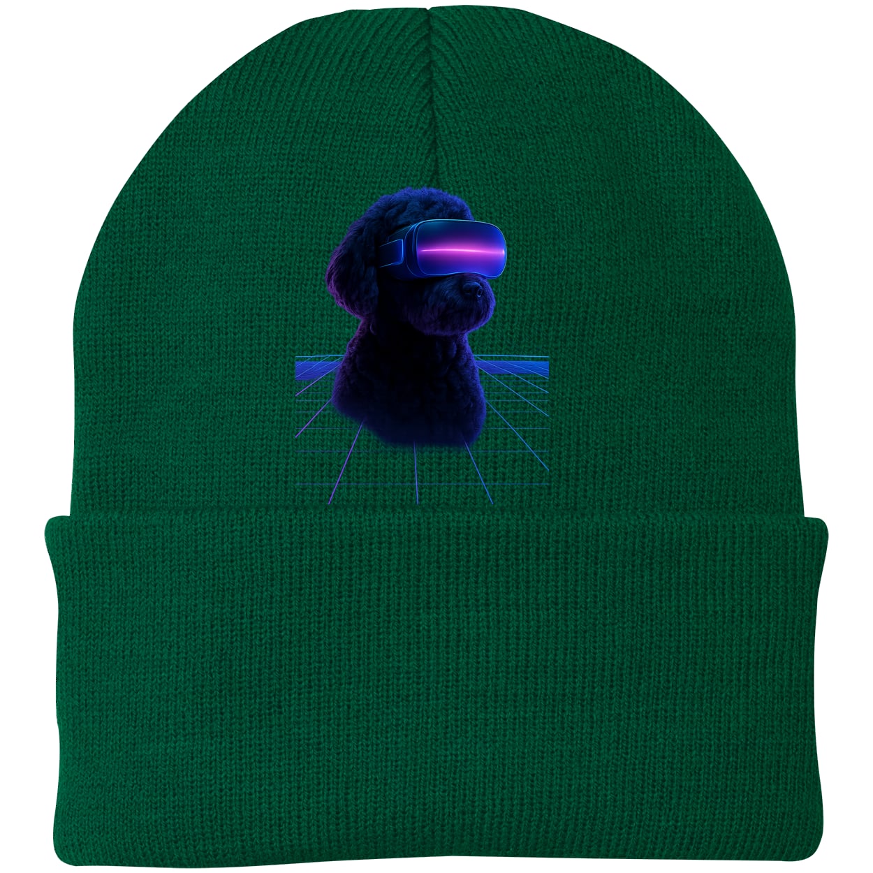 CP90 Port & Company Knit Beanie - Athletic Green