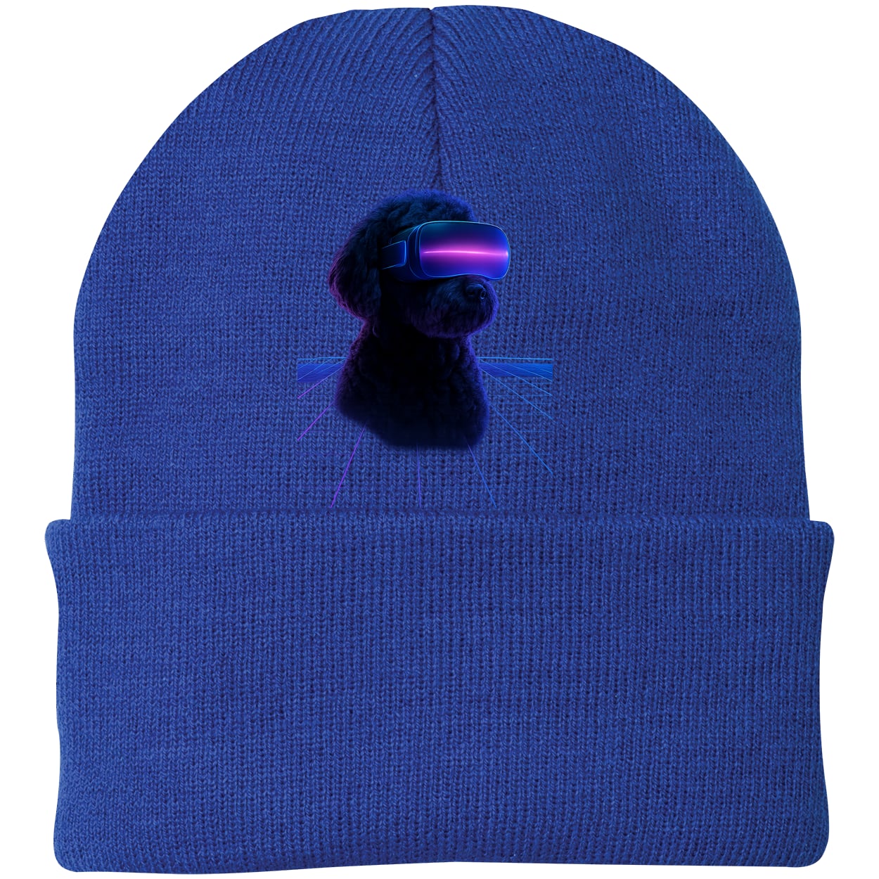 CP90 Port & Company Knit Beanie - Athletic Royal