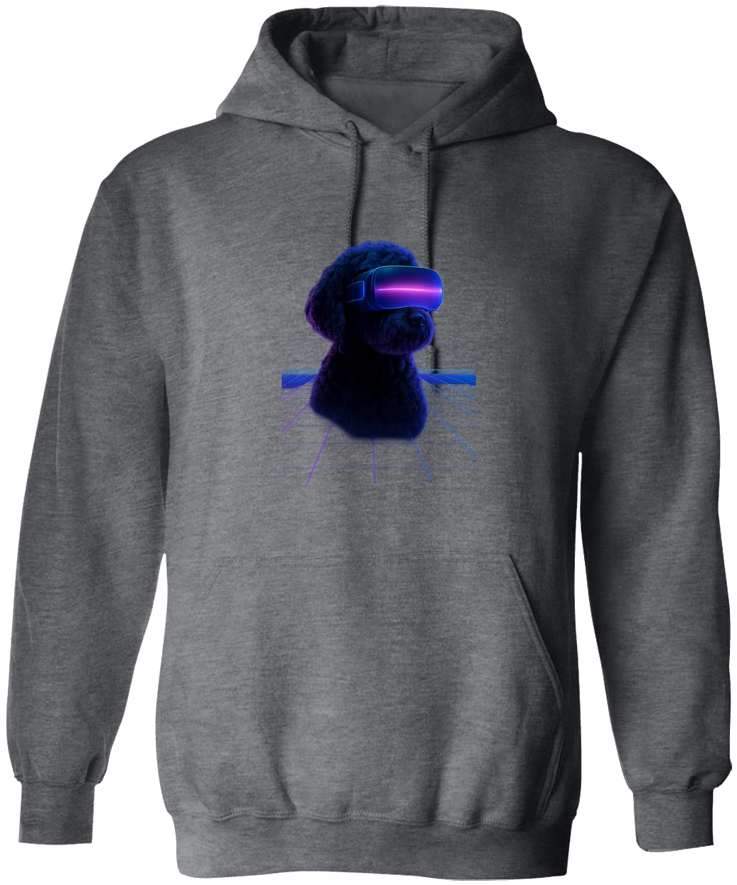 G185 Gildan Pullover Hoodie - Dark Heather