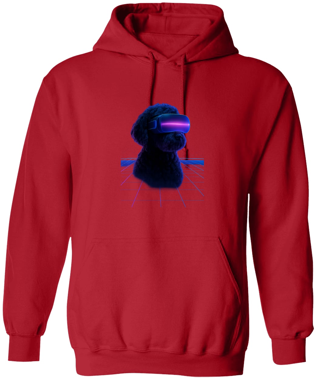 G185 Gildan Pullover Hoodie - Red