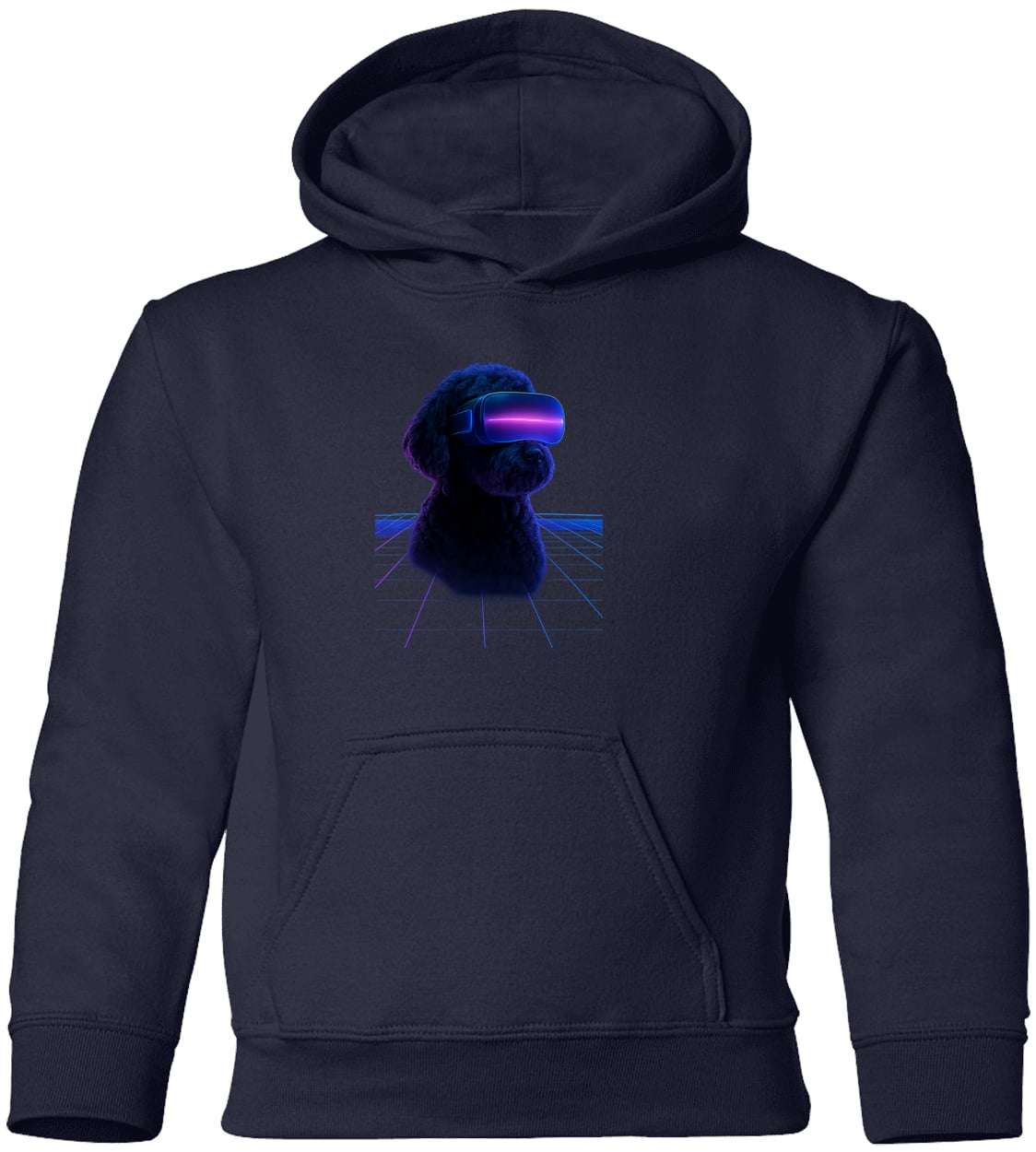 G185B Gildan Youth Pullover Hoodie - Navy