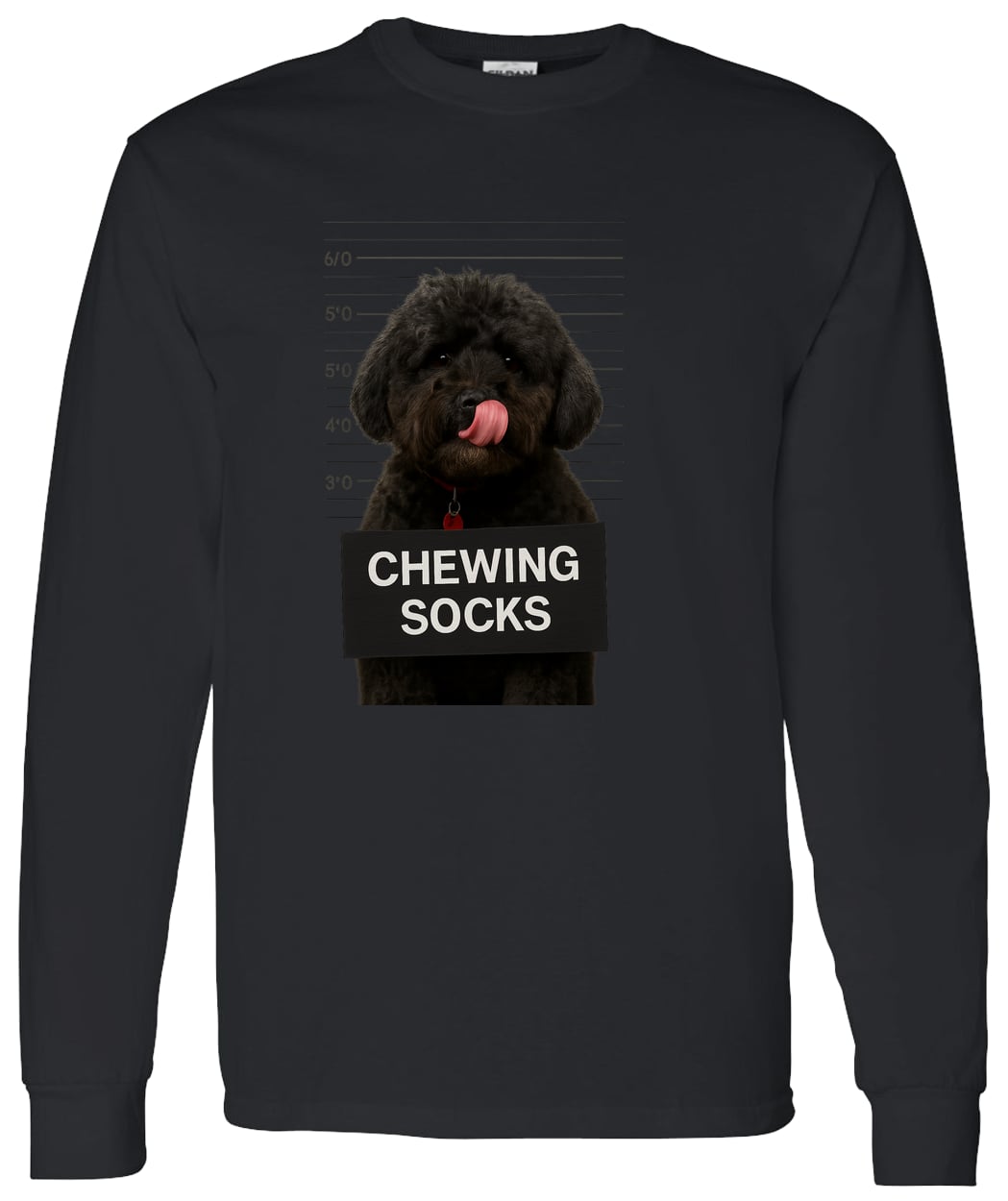 G540 LS T-Shirt 5.3 oz. - Black