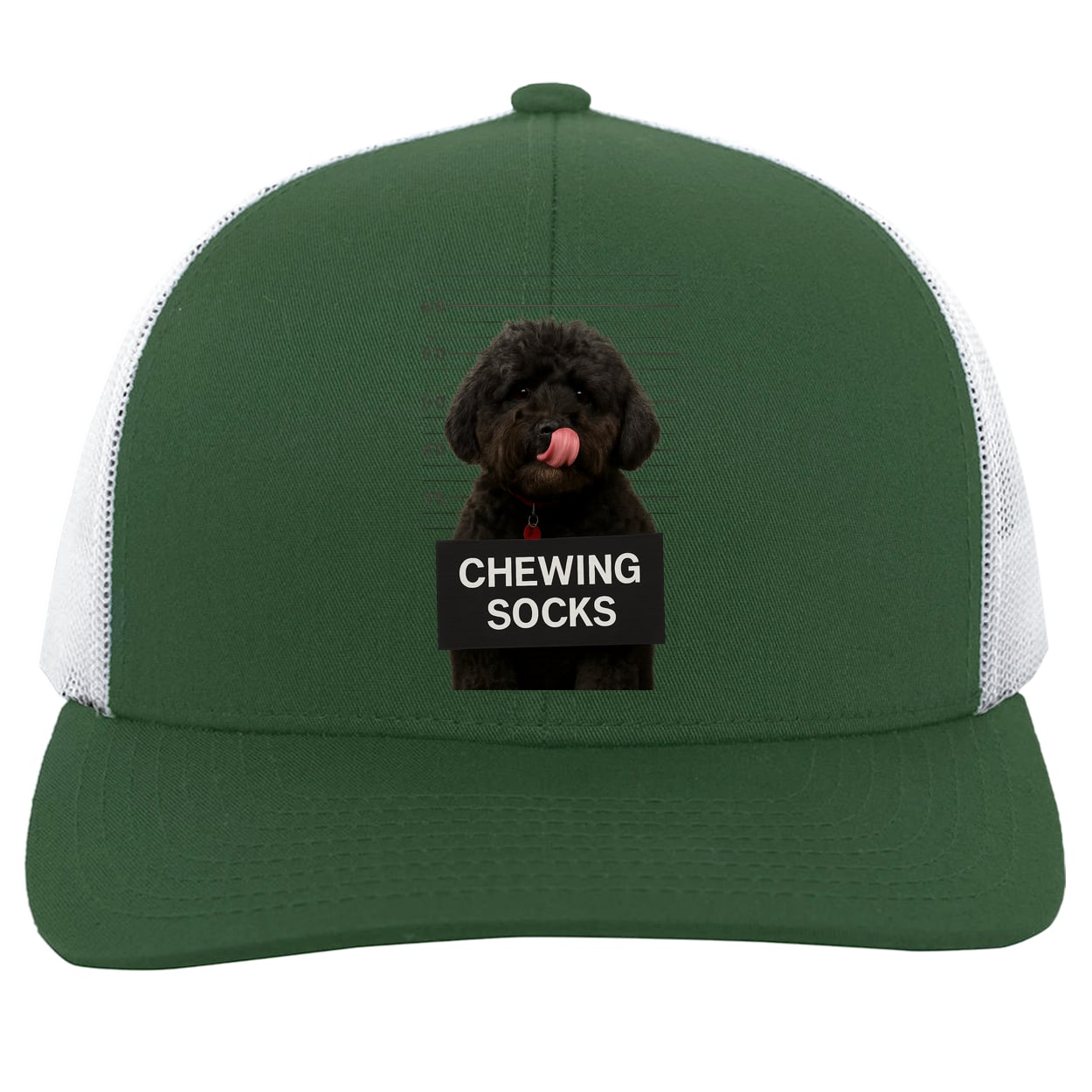 104C Trucker Snap Back - Dark Green/White