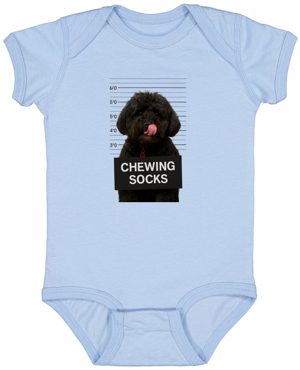 4424 Infant Fine Jersey Bodysuit - Light Blue