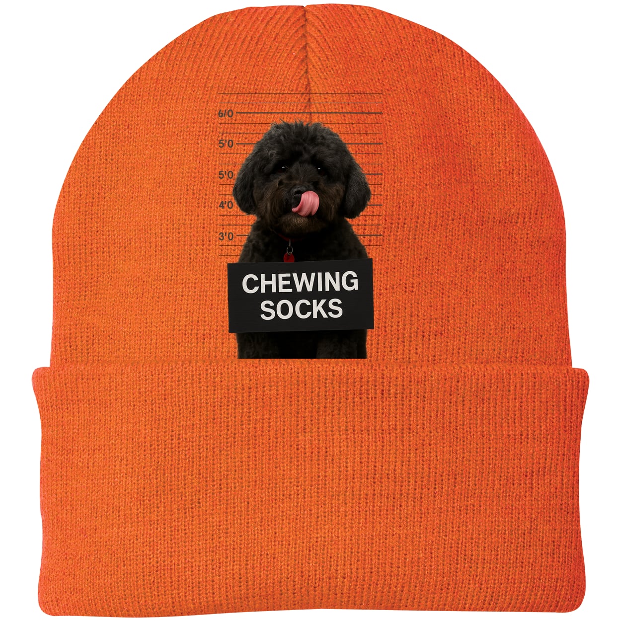 CP90 Port & Company Knit Beanie - Neon Orange