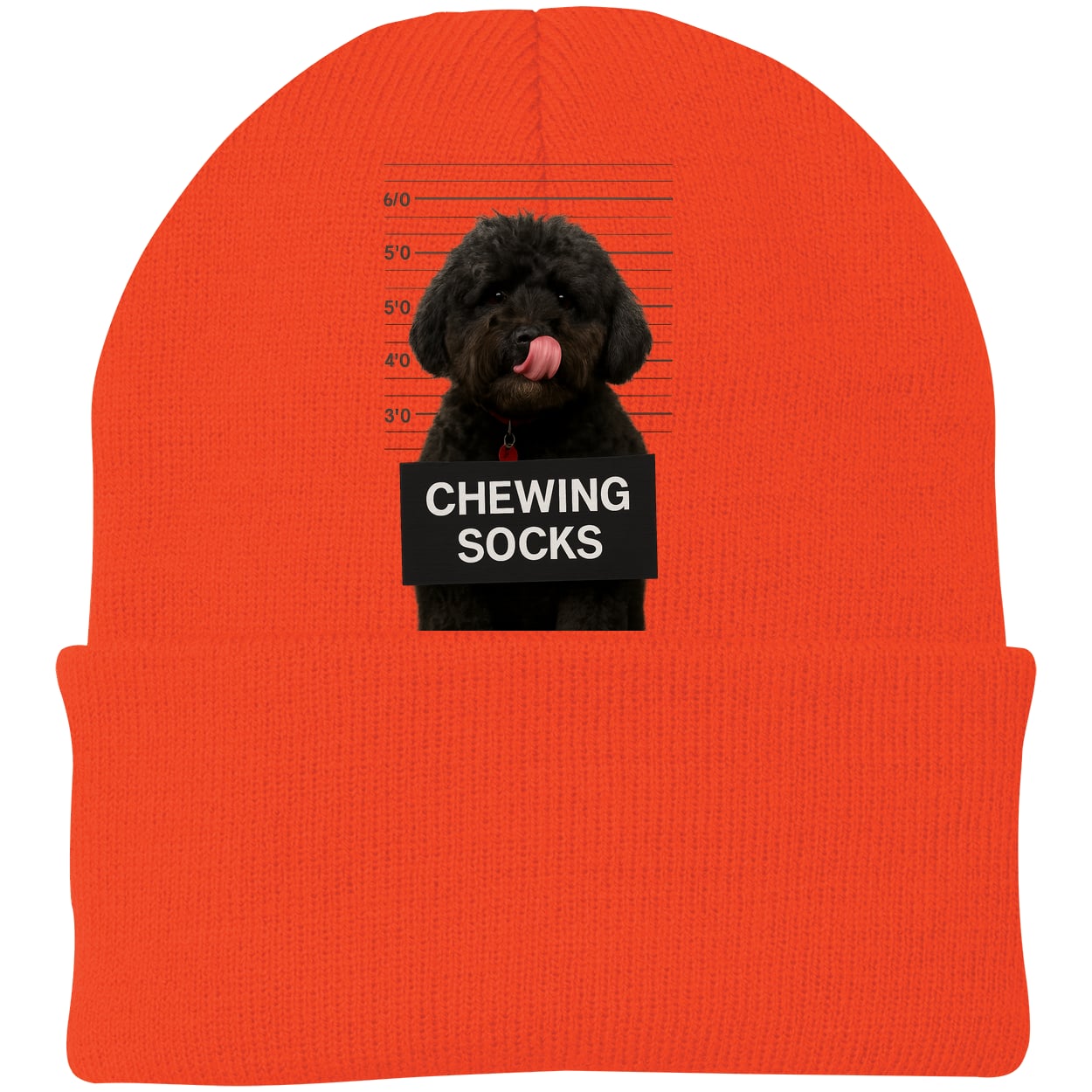CP90 Port & Company Knit Beanie - Athletic Orange