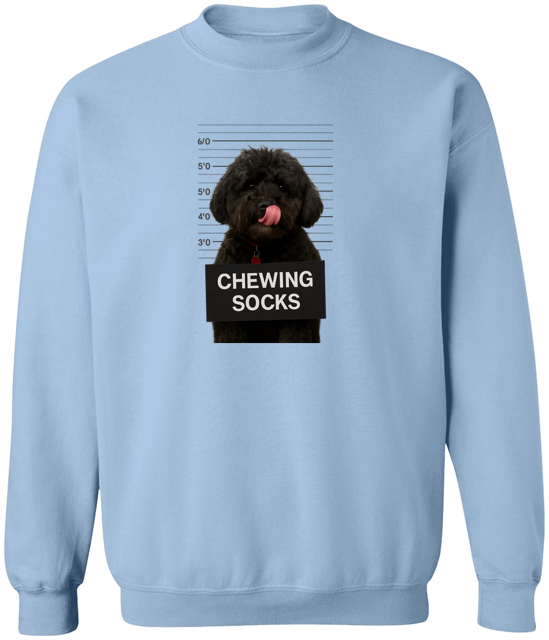 G180 Gildan Crewneck Pullover Sweatshirt - Light Blue