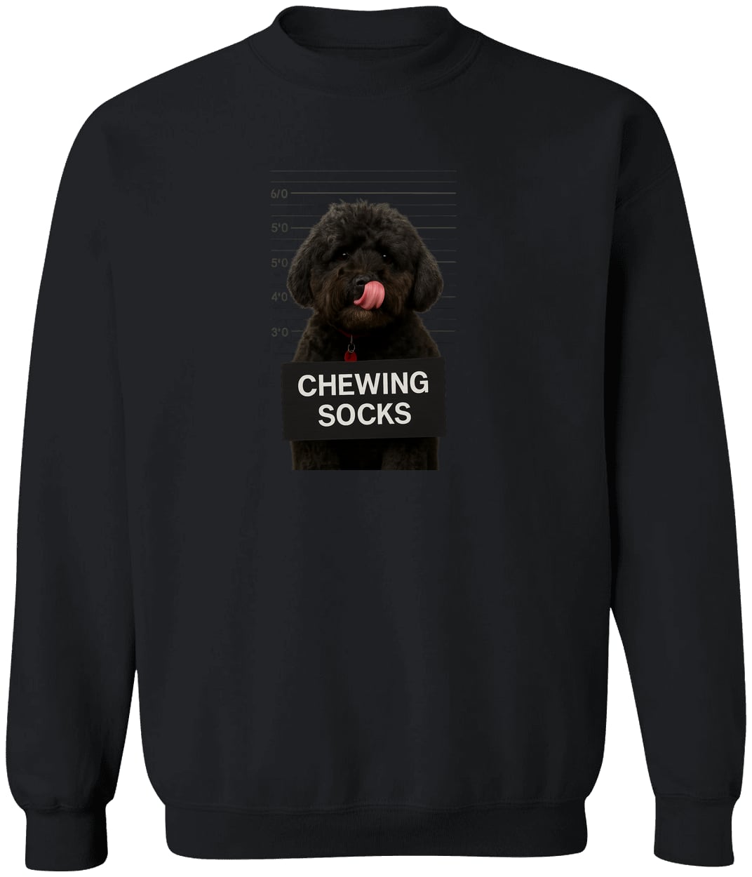 G180 Gildan Crewneck Pullover Sweatshirt - Black