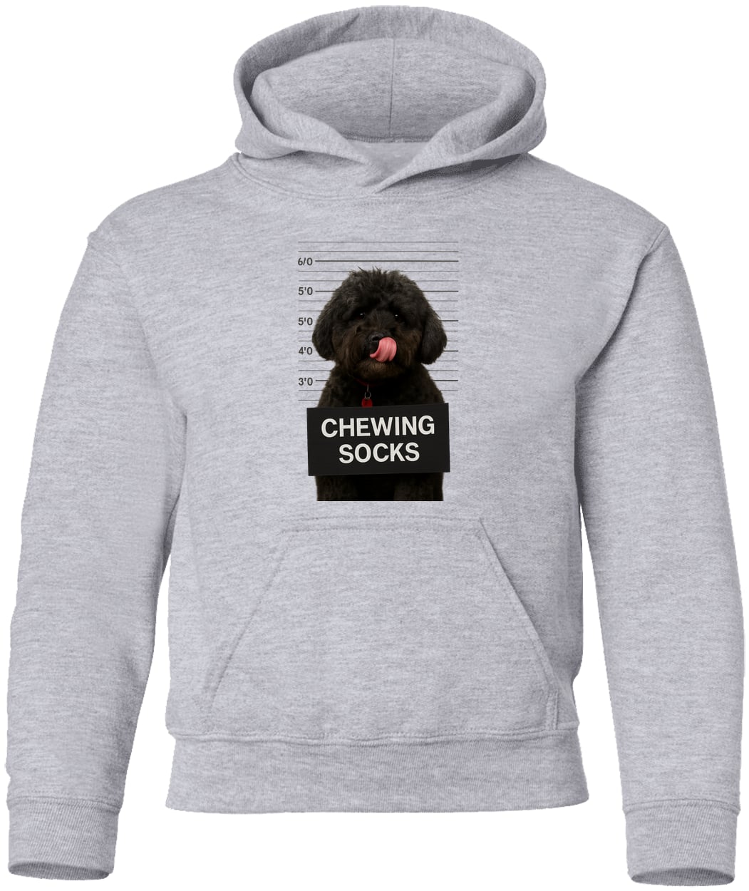 G185B Gildan Youth Pullover Hoodie - Sport Grey