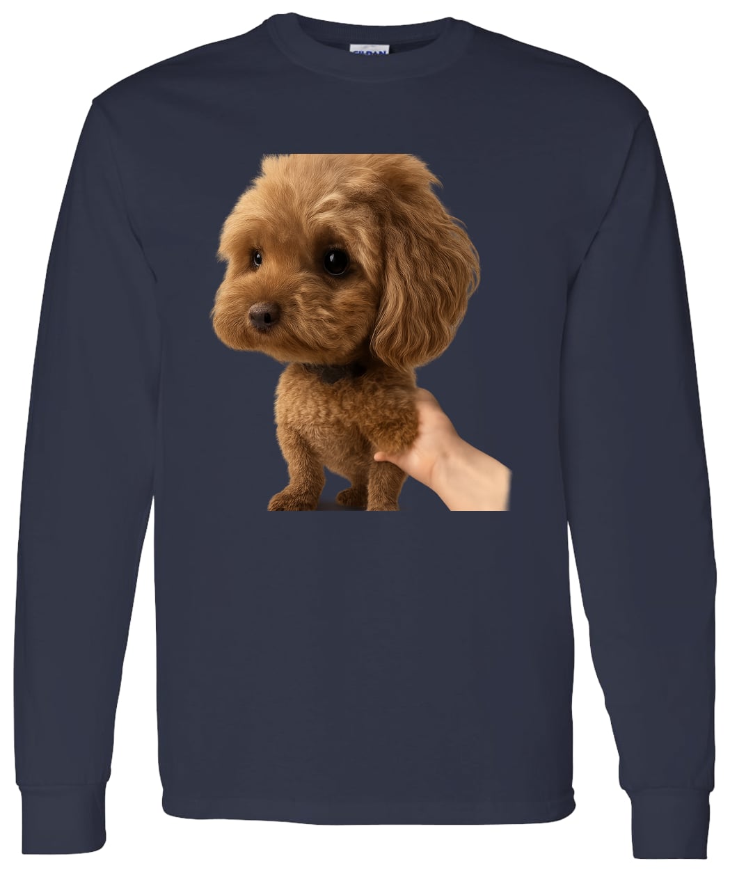 G540 LS T-Shirt 5.3 oz. - Navy