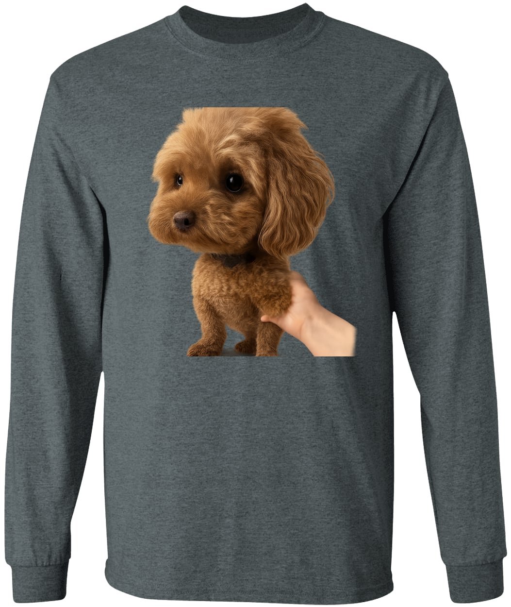 G540 LS T-Shirt 5.3 oz. - Dark Heather