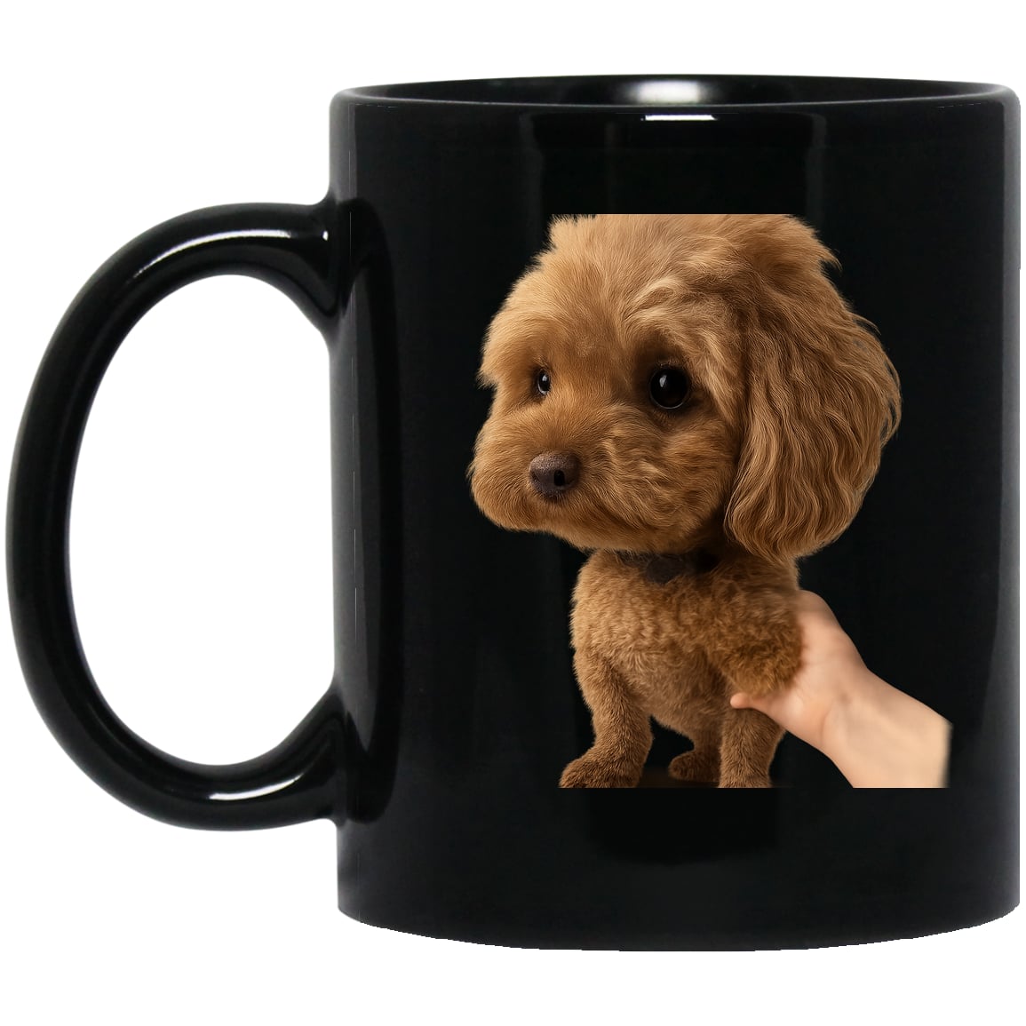 BM11OZ 11oz Black Mug Design Preview