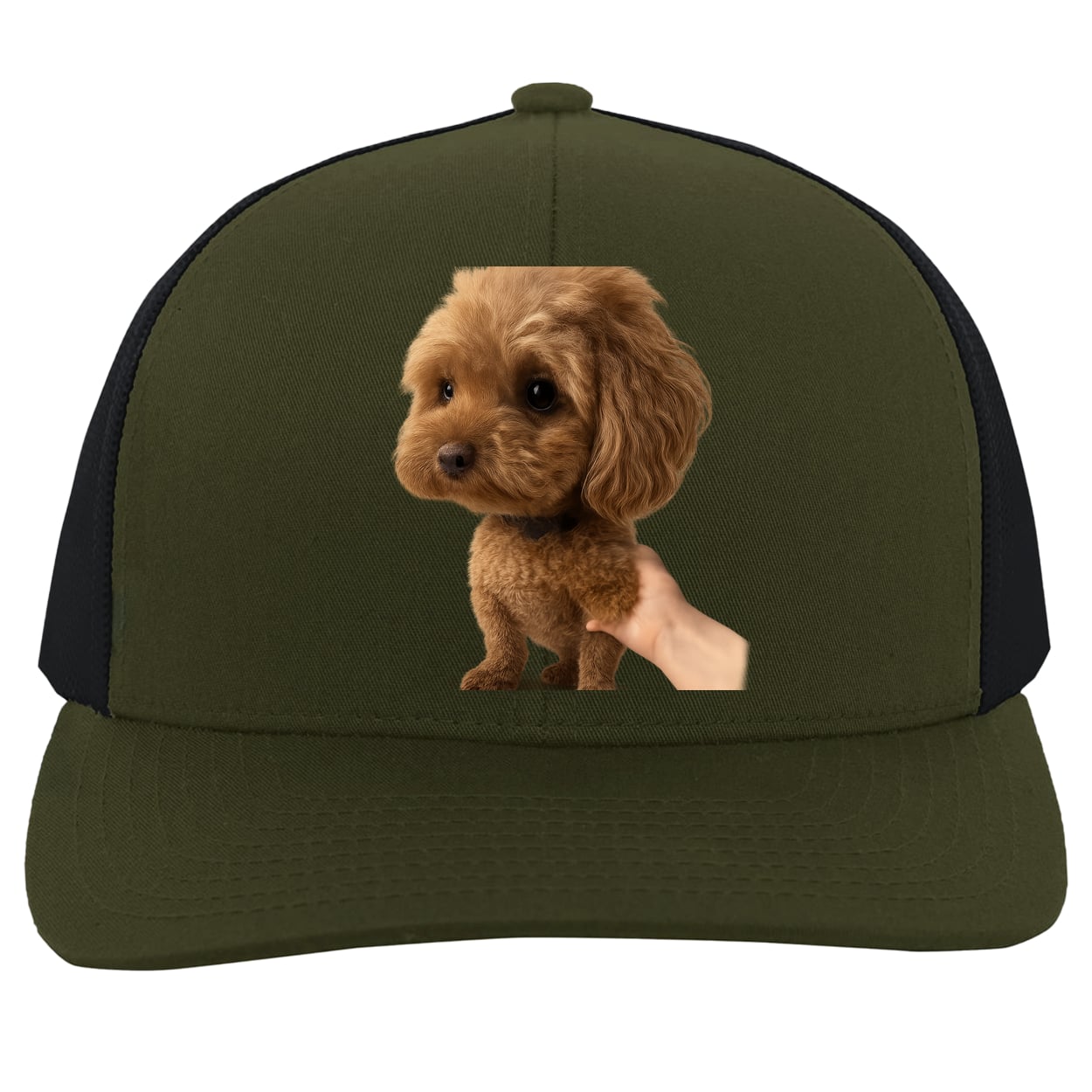 104C Trucker Snap Back - Moss/Charcoal