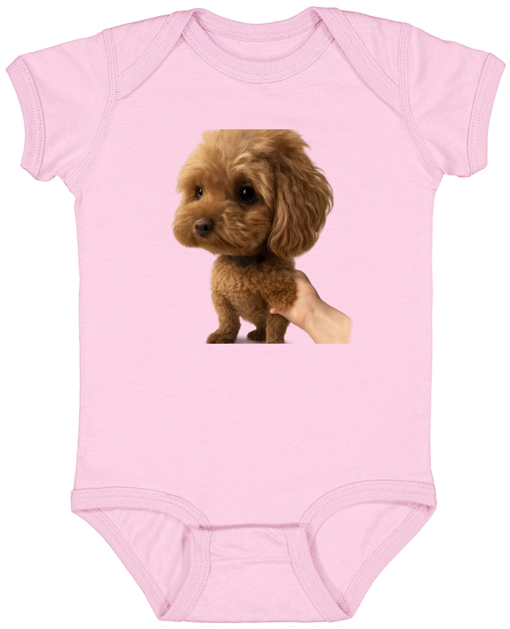 4424 Infant Fine Jersey Bodysuit - Pink
