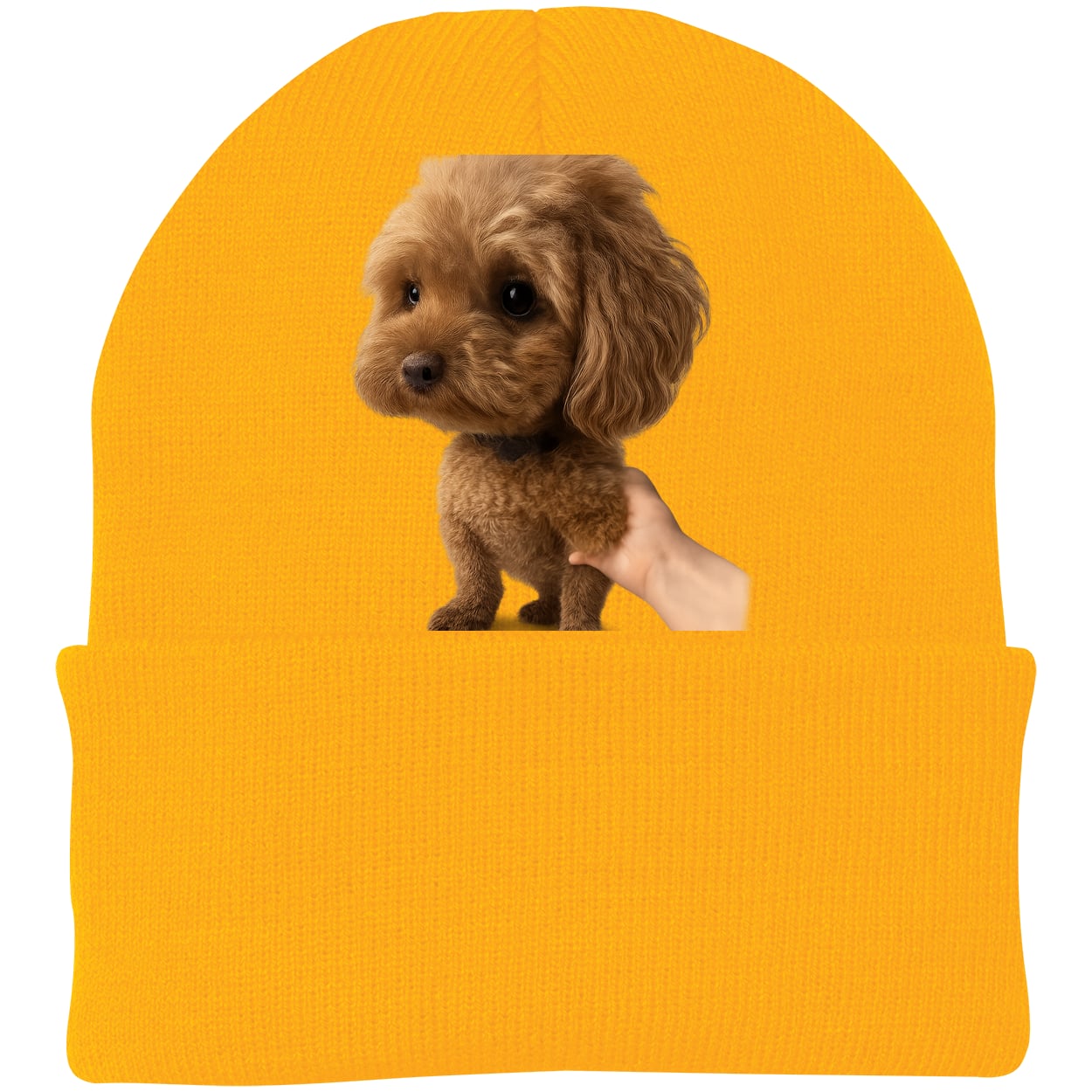 CP90 Port & Company Knit Beanie - Athletic Gold