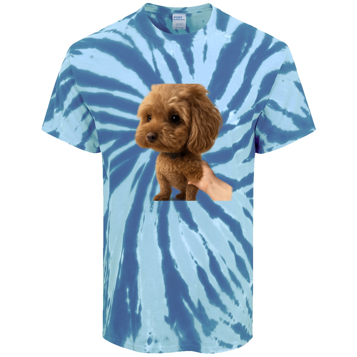 PC147 Port & Company Tie-Dye Tee - Royal