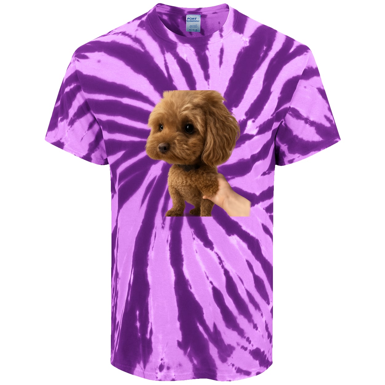 PC147 Port & Company Tie-Dye Tee - Purple