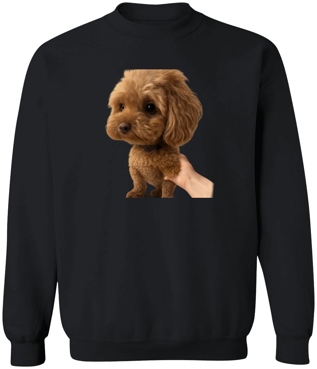 G180 Gildan Crewneck Pullover Sweatshirt - Black