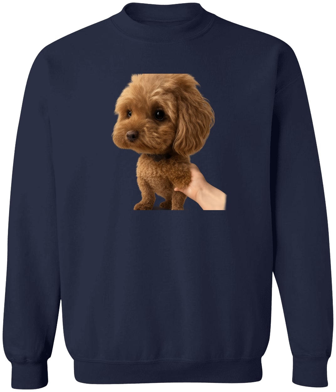 G180 Gildan Crewneck Pullover Sweatshirt - Navy